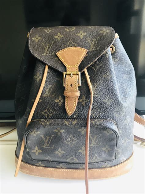 authentic louis vuitton monogram montsouris mm backpack|louis vuitton montsouris backpack sizes.